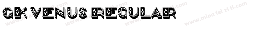 QK Venus Regular字体转换